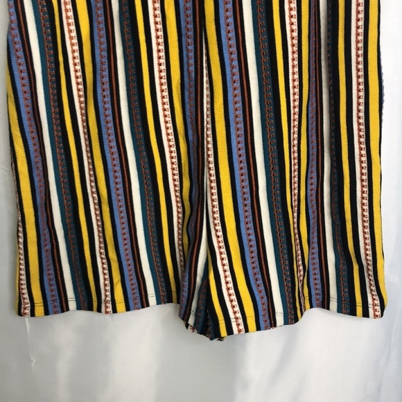 ZARA Woman’s Stripes Vertical Line Multicolored Romper Size S - Picture 5 of 10